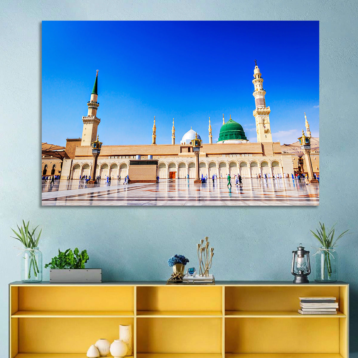 Al-masjid An-nabawi, Medina Wall Art in a room, landscape