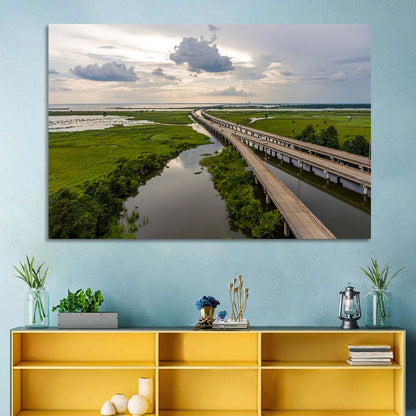 Interstate 10 Bridge Wall Art