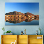 Mont Saint-hilaire Autumn Reflection Wall Art
