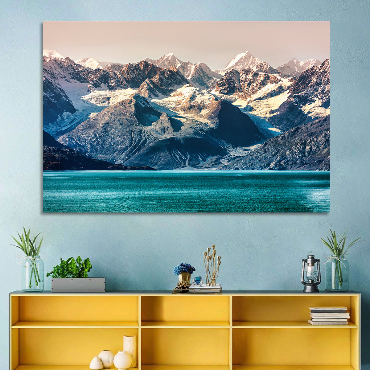 Glacier Bay Turquoise Waters Wall Art