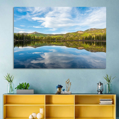 Silver Lake Reflection Wall Art