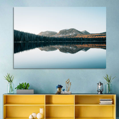 Mirror Lake Utah Reflection Wall Art