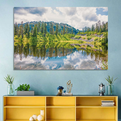 Highwood Lake Reflection Wall Art