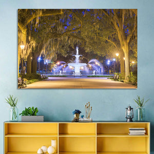 Forsyth Park Fountain Wall Art