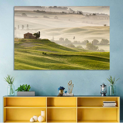 Foggy Tuscany Wall Art