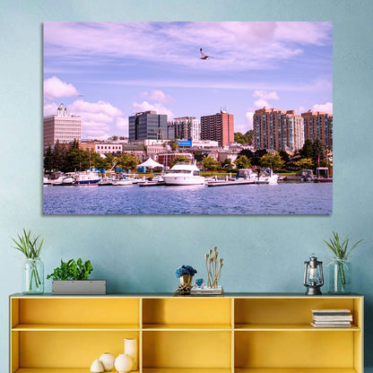Barrie Lakefront Skyline Wall Art