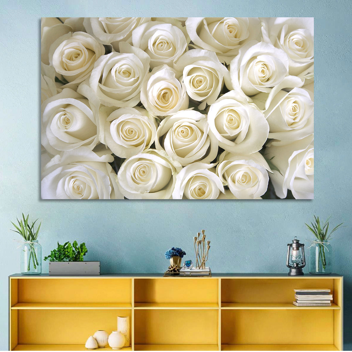 Silky Roses Wall Art