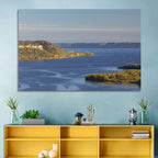 Mississippi River Autumn Panorama Wall Art