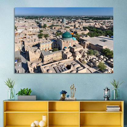 Khiva Green Dome Madrassa Wall Art