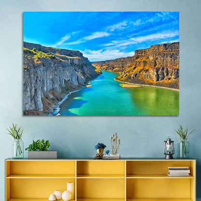 Snake River Canyon at Twin Falls Wall Art