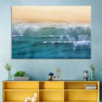 Calm Turquoise Beachscape Wall Art