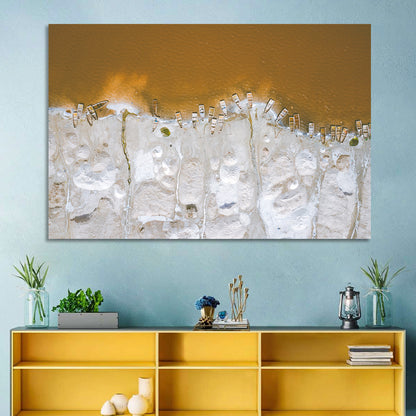 Lac Rose Salt Flats Senegal Wall Art