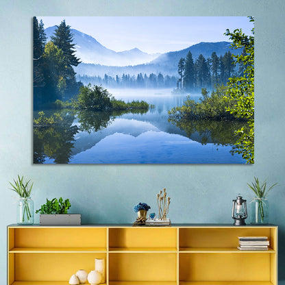 Lassen Morning Reflection Wall Art