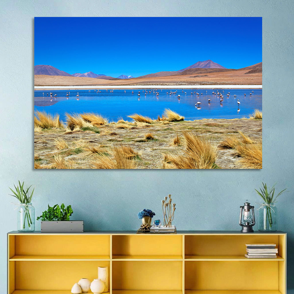 Laguna Flamingo Lake Wall Art