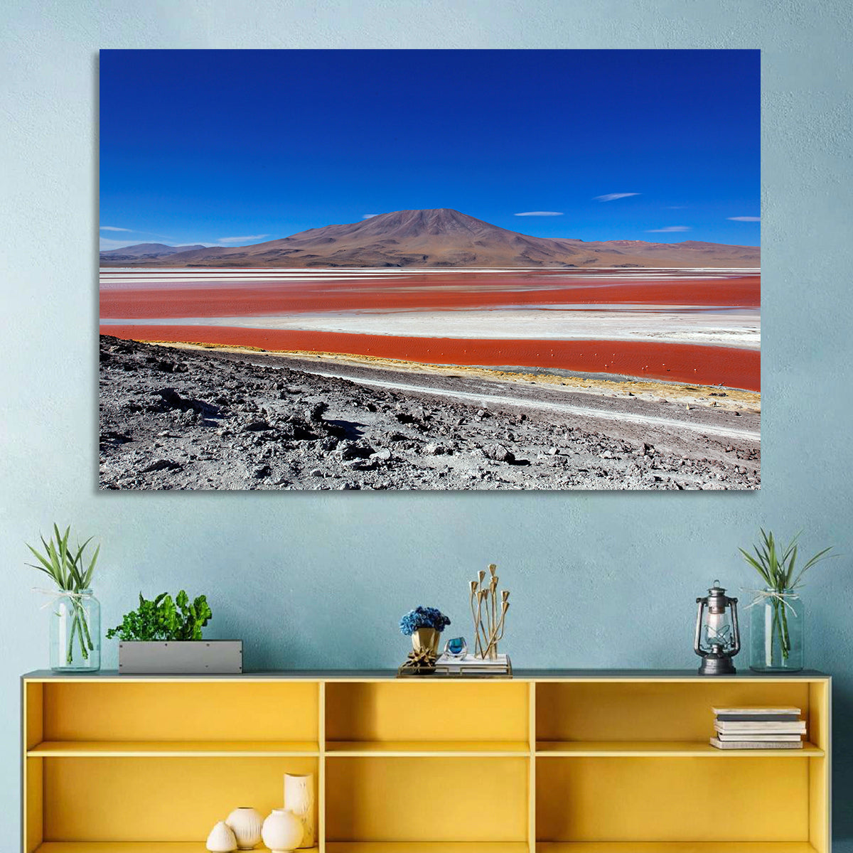 Laguna Colorada Red Lake Wall Art