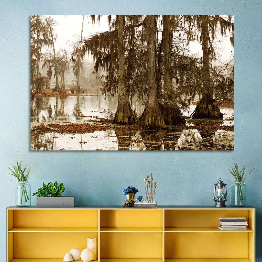 Lake Martin Cypress Morning Wall Art