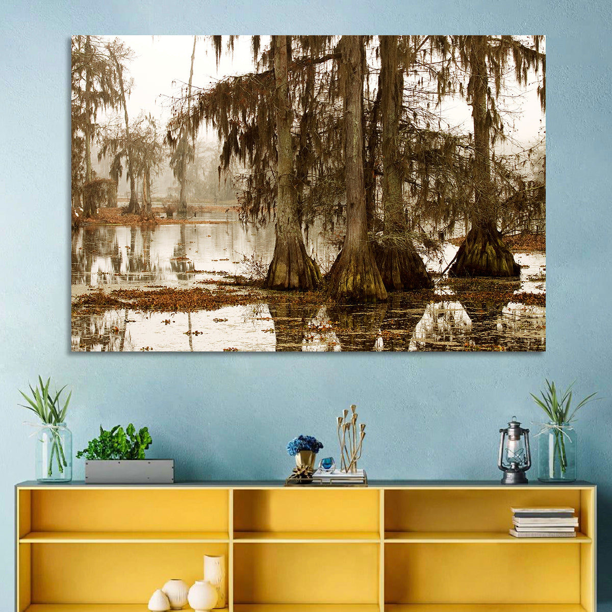 Lake Martin Cypress Morning Wall Art