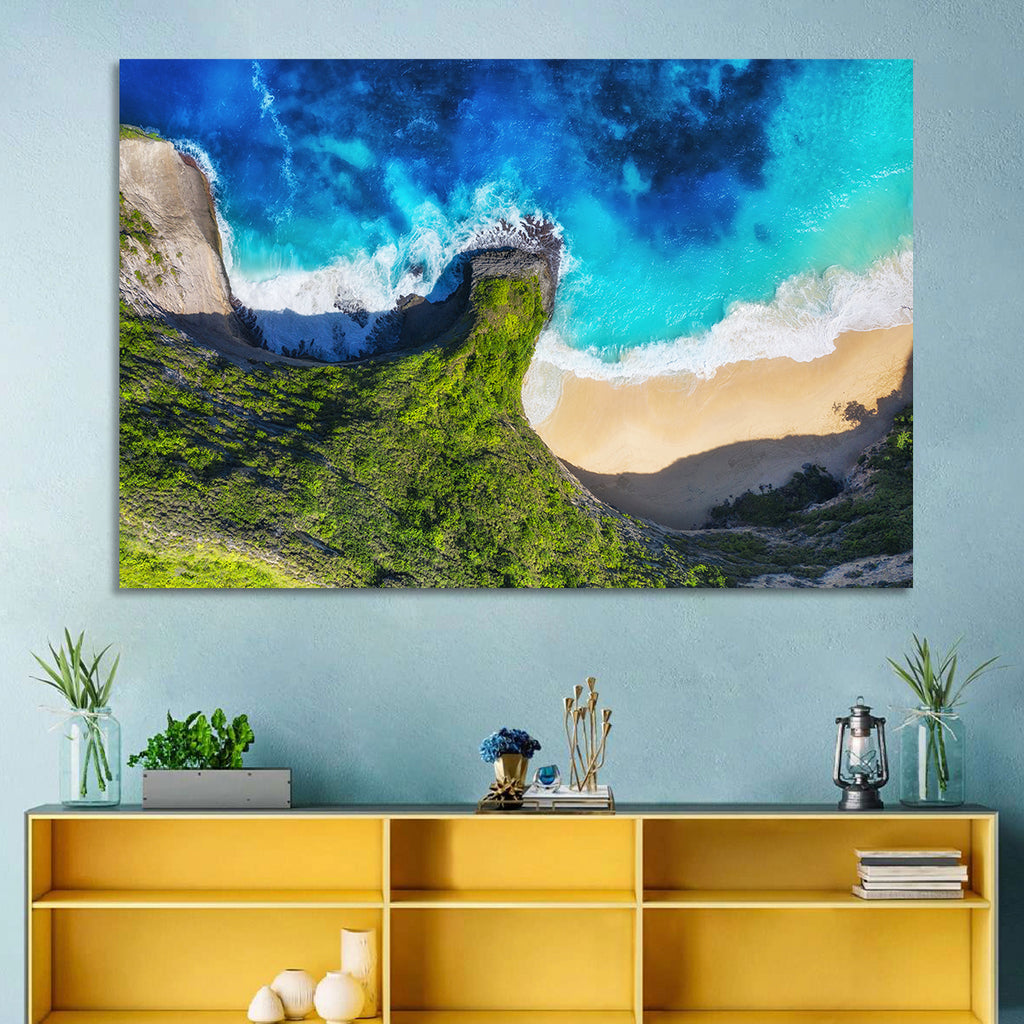 Kelingking Beach Cliffs Wall Art