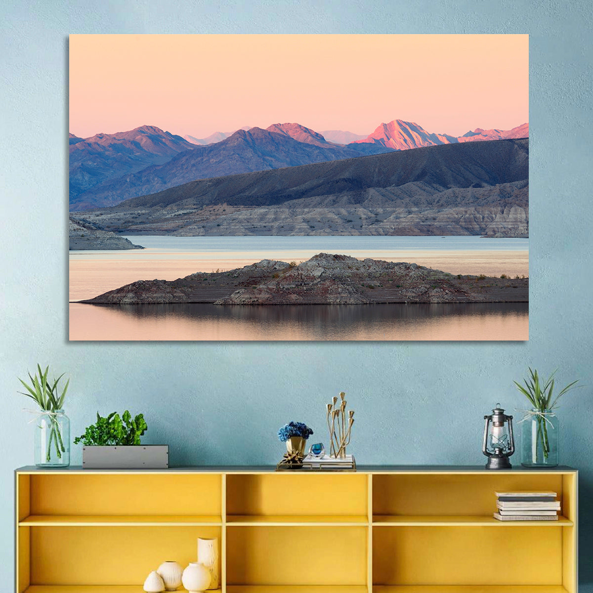 Lake Mead Twilight Reflection Wall Art