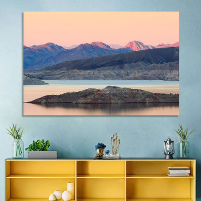Lake Mead Twilight Reflection Wall Art
