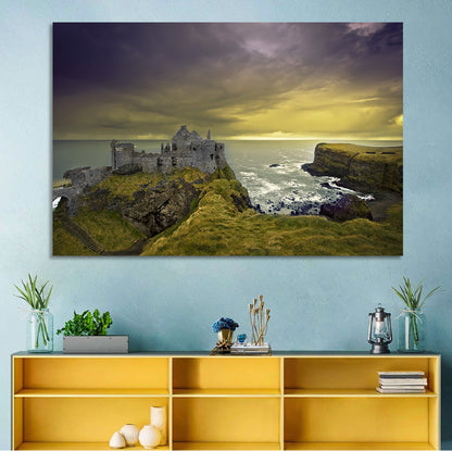 Dunluce Castle Ruins Wall Art
