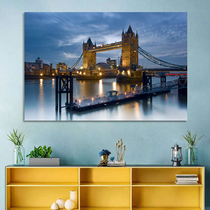 Tower Bridge at Blue Hour Wall Art