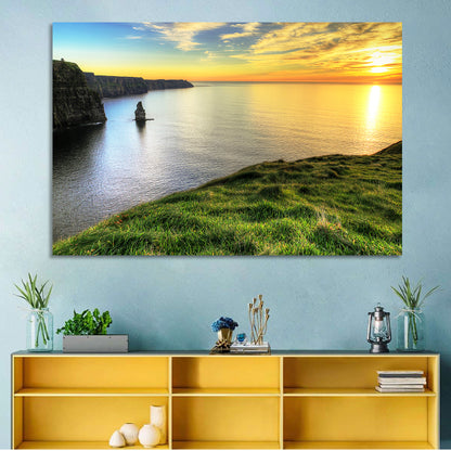 Cliffs of Moher at Sunset Wall Art