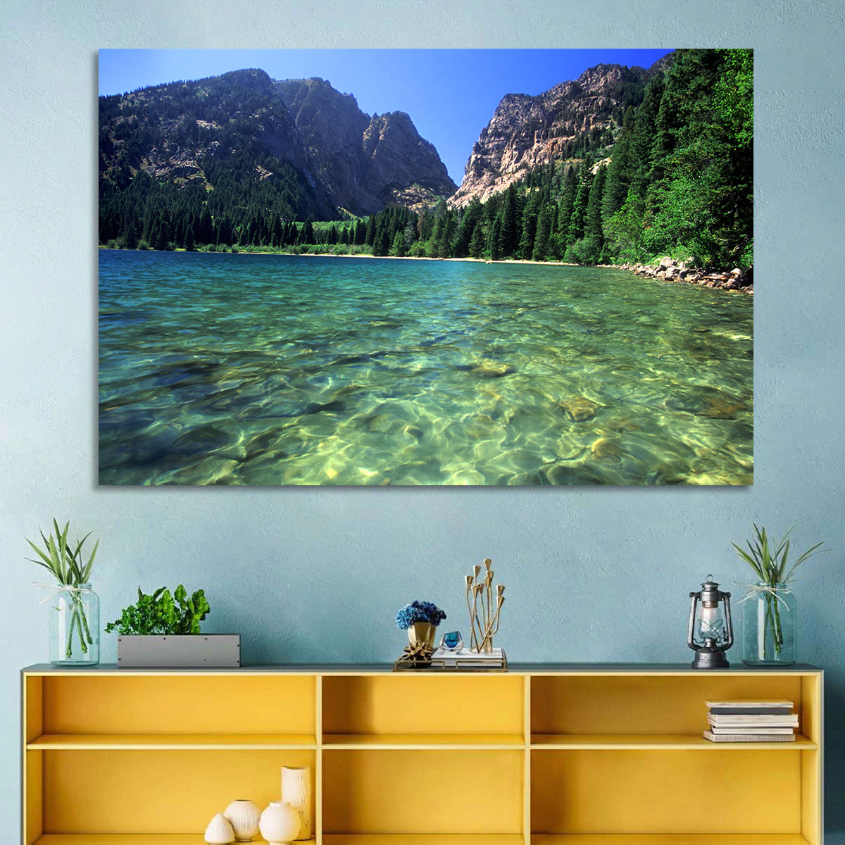 Phelps Lake Landscape Wall Art