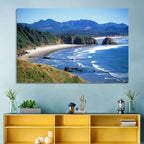 Ecola State Park Coastline Wall Art