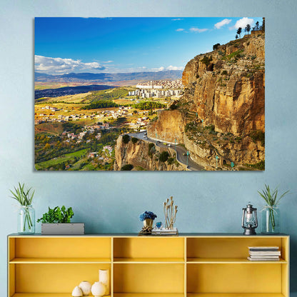 Constantine Cliffside at Golden Hour Wall Art