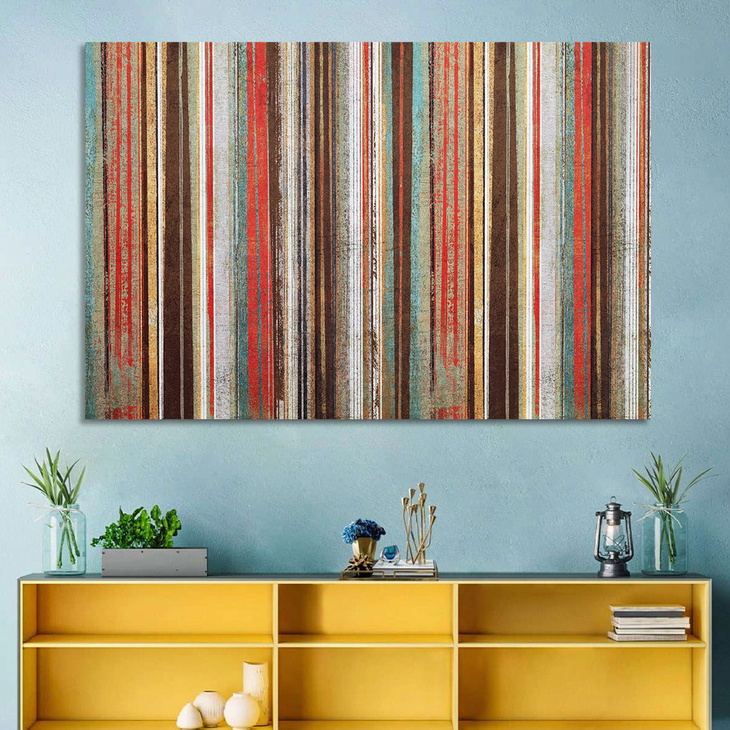 Layered Stripes Wall Art