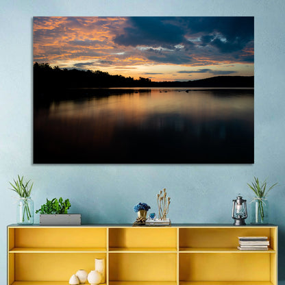 Lake Squam Sunrise Reflection Wall Art