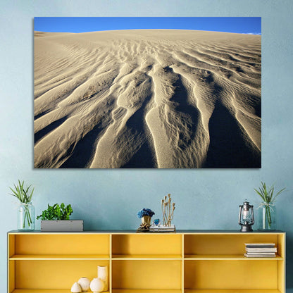 Endless Rippled Sand Dunes Wall Art