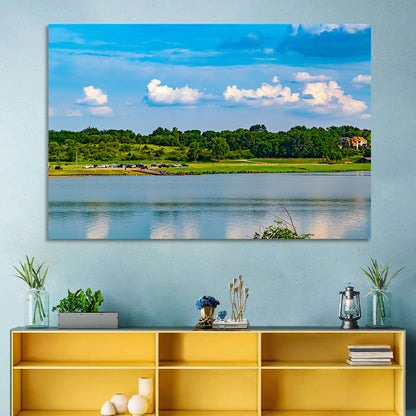Zorinsky Lake Reflection Wall Art