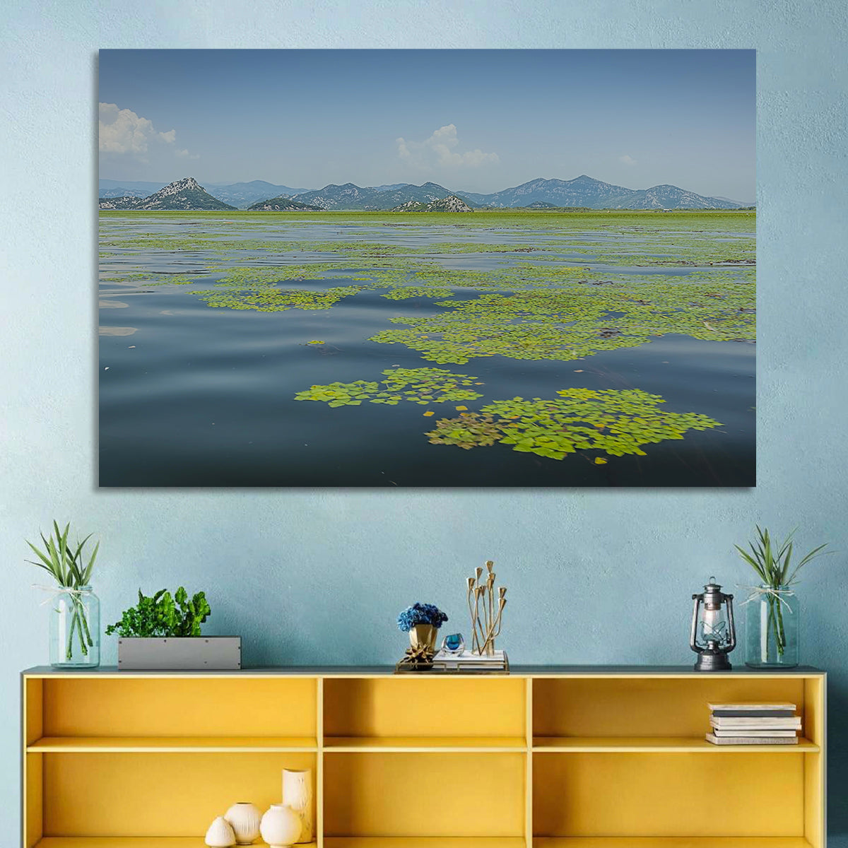 Lake Skadar Water Lilies Wall Art
