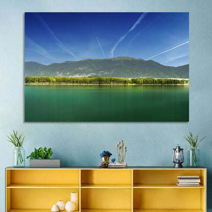 Koprinka Dam Reflections Wall Art