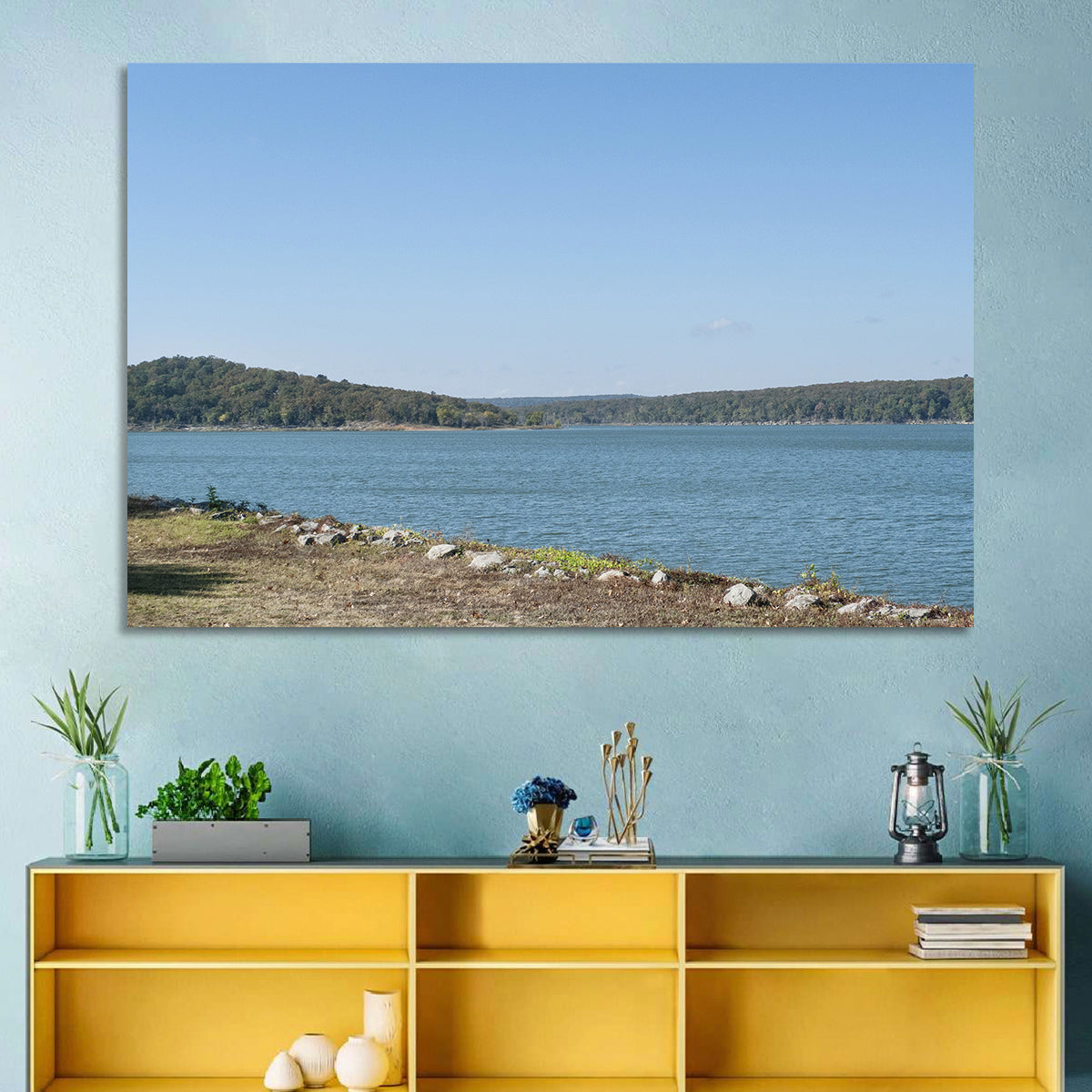 Tenkiller Lake Shoreline Wall Art