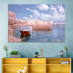 Golyazi Lake Boat Wall Art