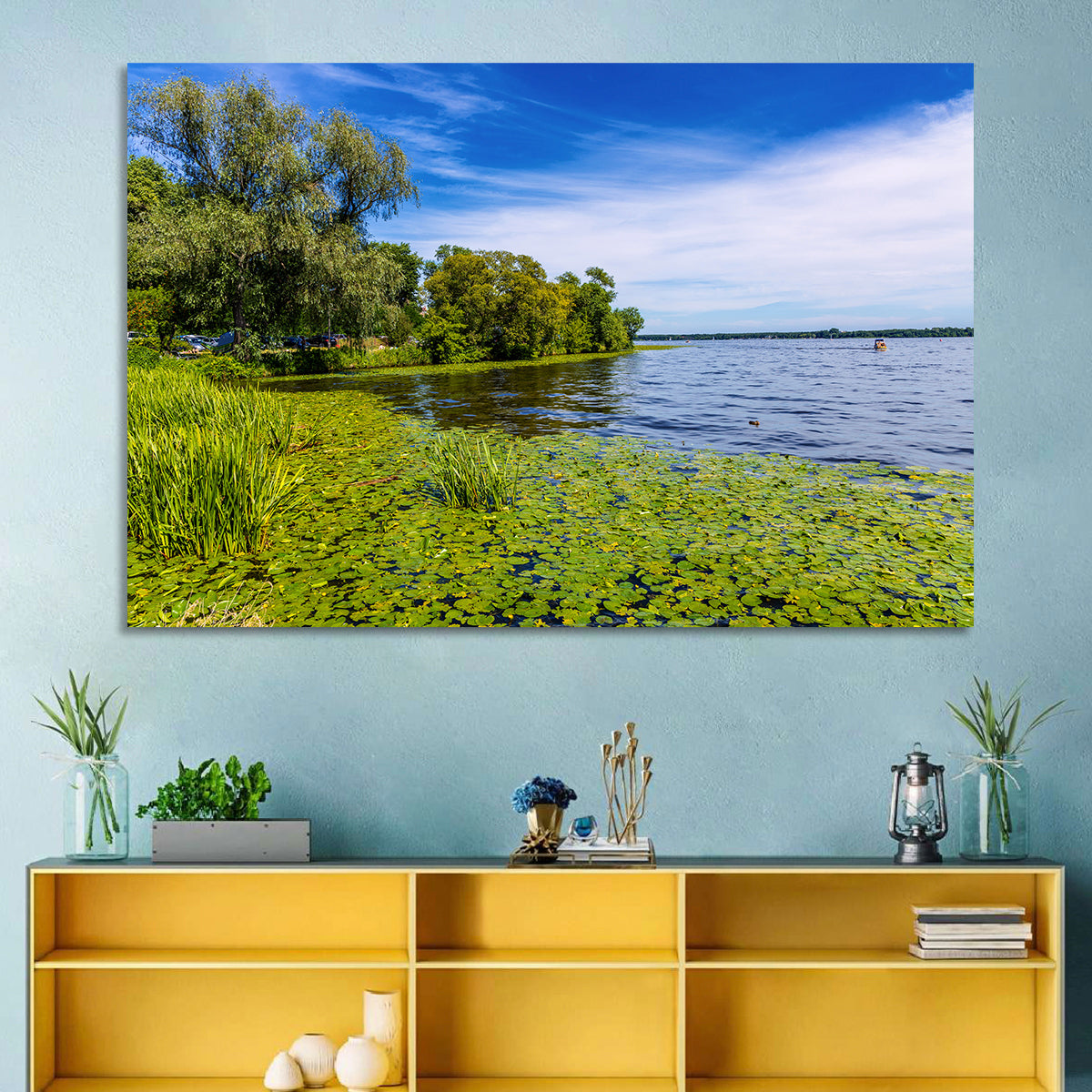 Zegrzynskie Reservoir Landscape Wall Art