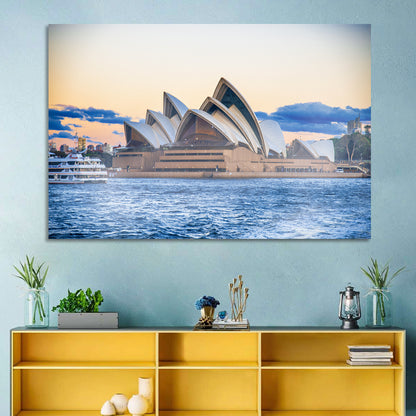 Sydney Opera House at Dusk Wall Art