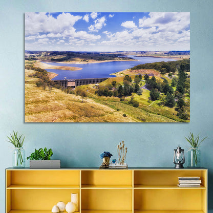 Oberon Lake Aerial Landscape Wall Art