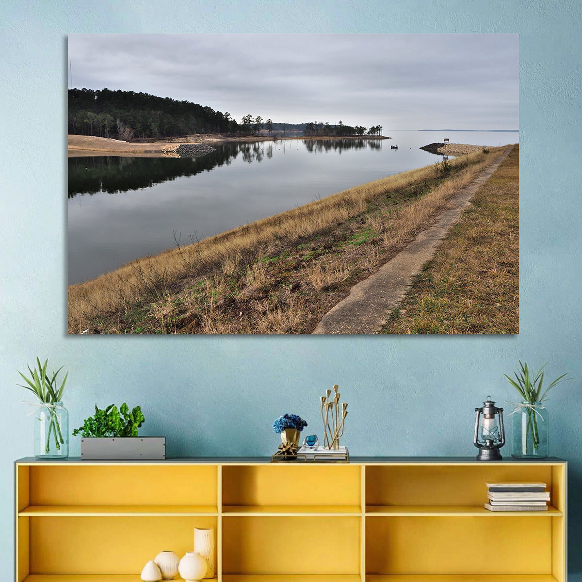 Sam Rayburn Dam Wall Art