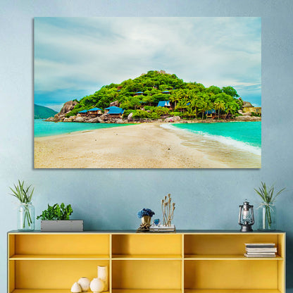 Koh Nang Yuan Sandbar Island Beach Wall Art