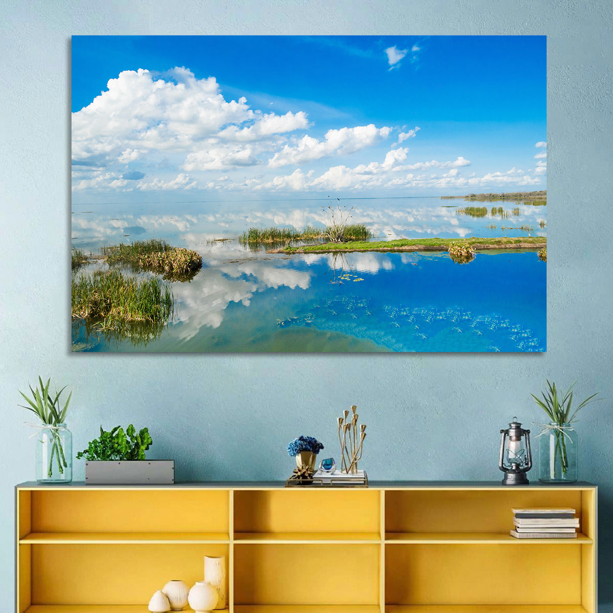 Lake Apopka Reflection Wall Art