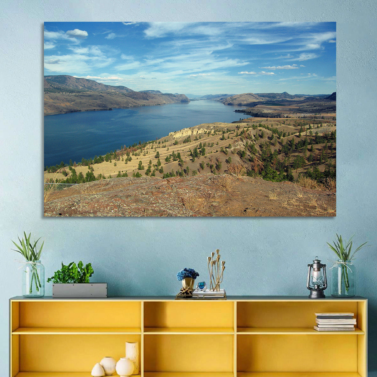 Kamloops Lake View Wall Art
