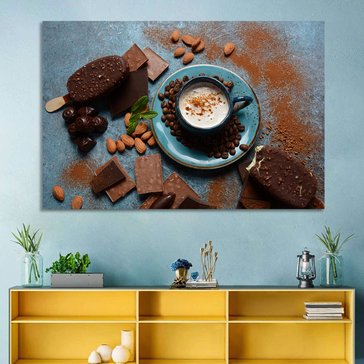 Coffee and Ice Cream Still Life Wall Art