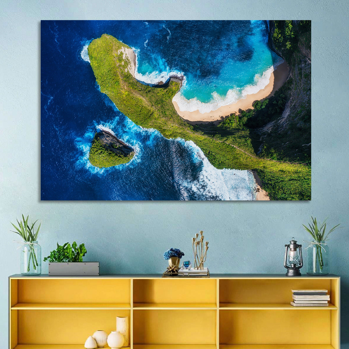 Kelingking Beach Cliffs Wall Art