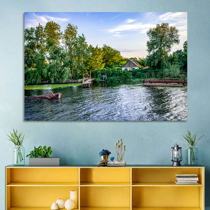 Konka River Golden Hour Wall Art