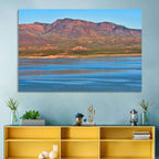 Blue Roosevelt Lake Vista Wall Art