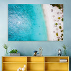 Cas Abou Aerial Shoreline Wall Art